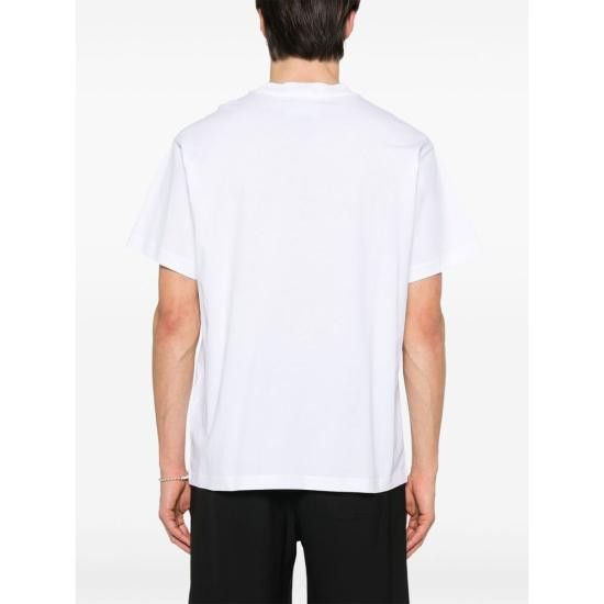 Versace VERSACE Men T-Shirts 78GAHE03 CJ00E 003 WHITE Size US XL / EU 56 / 4 - 2 Thumbnail
