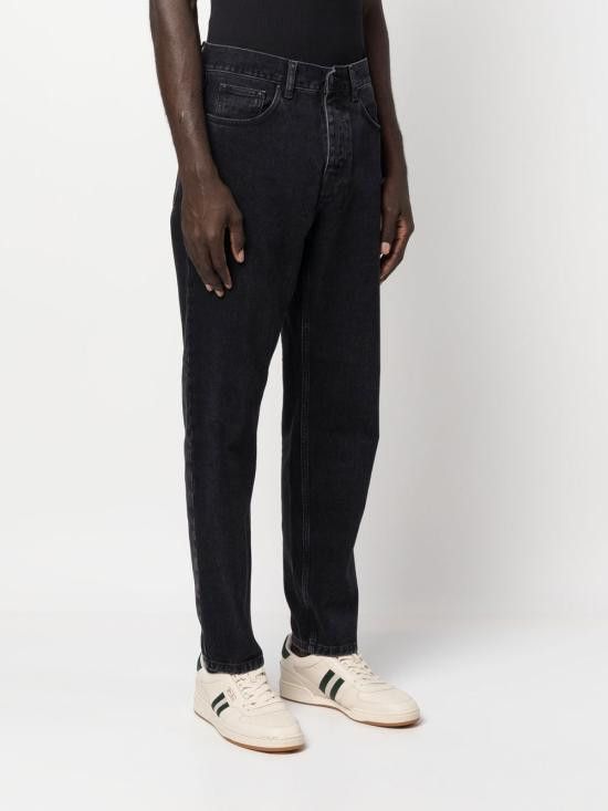 Carhartt Wip CARHARTT WIP Men Denim Pants I029208 8906 Black Size US 30 / EU 46 - 4 Thumbnail
