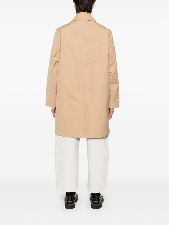 Tommy Hilfiger TOMMY HILFIGER Men Trench Coats MW0MW38088 ABS Beige Size US L / EU 52-54 / 3 - 3 Thumbnail