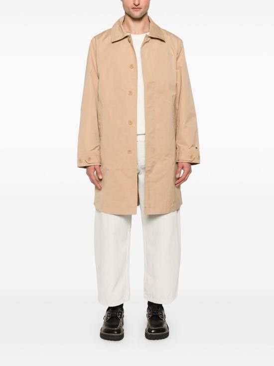 Tommy Hilfiger TOMMY HILFIGER Men Trench Coats MW0MW38088 ABS Beige Size US L / EU 52-54 / 3 - 5 Thumbnail