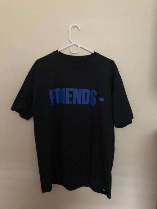 vlone friends black tee