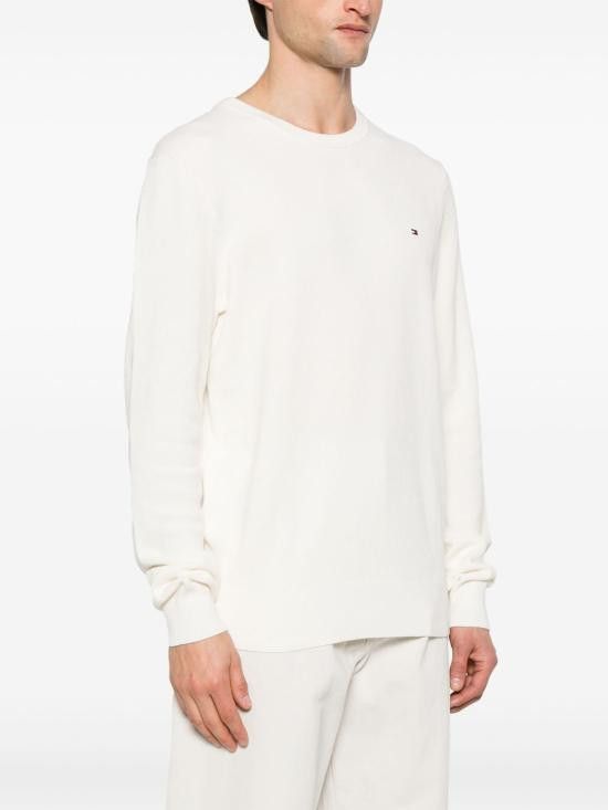 Tommy Hilfiger TOMMY HILFIGER Men Sweater MW0MW36347 ZOO White Size US S / EU 44-46 / 1 - 5 Thumbnail