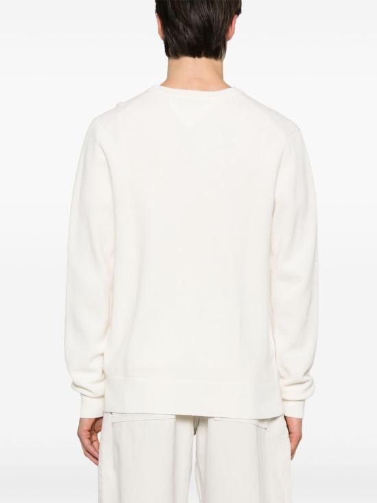 Tommy Hilfiger TOMMY HILFIGER Men Sweater MW0MW36347 ZOO White Size US S / EU 44-46 / 1 - 3 Thumbnail