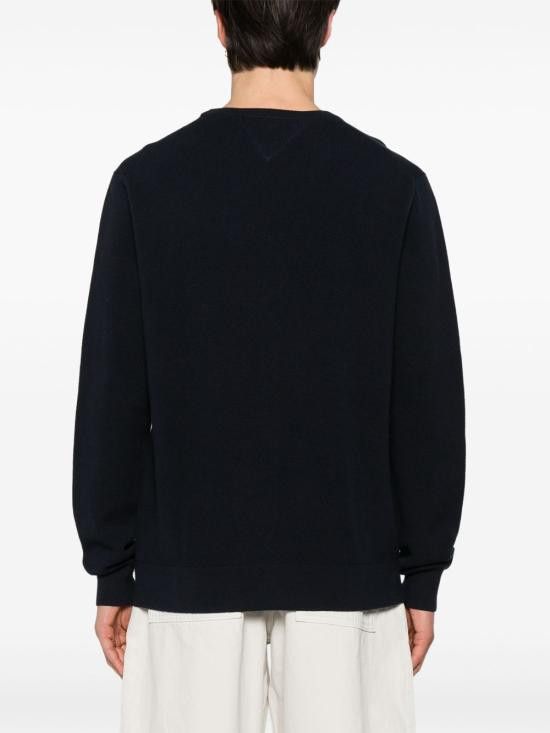 Tommy Hilfiger TOMMY HILFIGER Men Sweater MW0MW36347 DW5 Blue Size US L / EU 52-54 / 3 - 3 Thumbnail