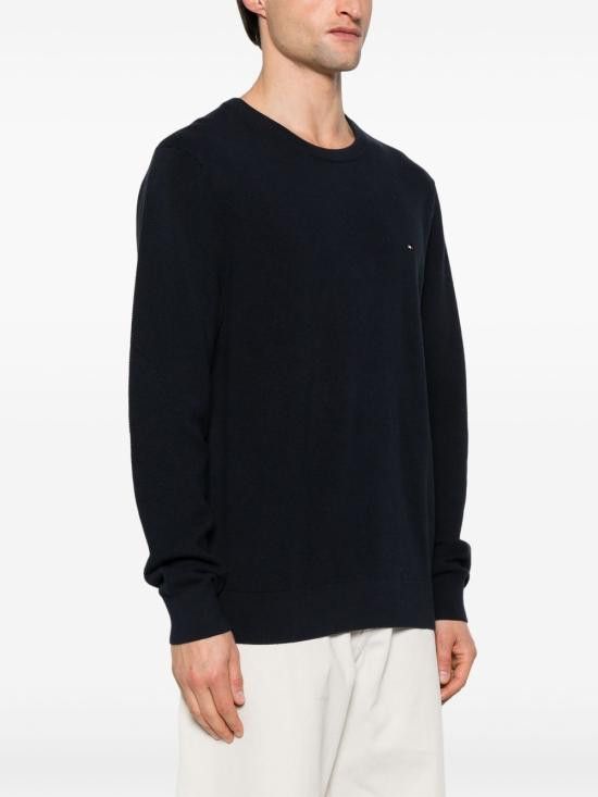 Tommy Hilfiger TOMMY HILFIGER Men Sweater MW0MW36347 DW5 Blue Size US L / EU 52-54 / 3 - 5 Thumbnail