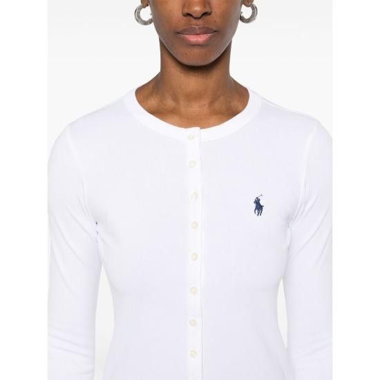 Ralph Lauren RALPH LAUREN Women Shirts 211941175004 WHITE Size XS / US 0-2 / IT 36-38 - 5 Thumbnail