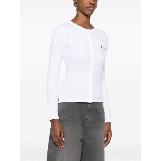 Ralph Lauren RALPH LAUREN Women Shirts 211941175004 WHITE Size XS / US 0-2 / IT 36-38 - 3 Thumbnail