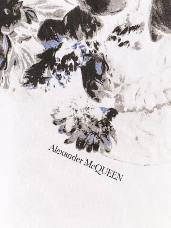Alexander McQueen ALEXANDER MCQUEEN Men T-Shirts 781994QTABE 0909 White Size US M / EU 48-50 / 2 - 3 Thumbnail