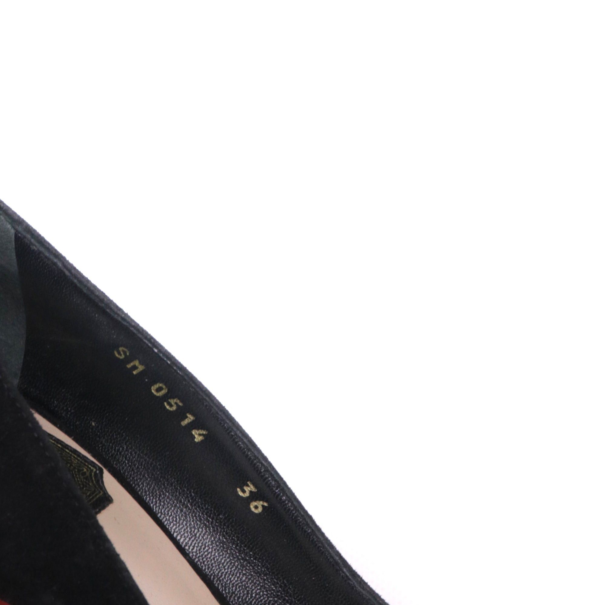 Dior DIOR - Dior pumps in black suede (T36) Size US 5 / IT 35 - 4 Thumbnail