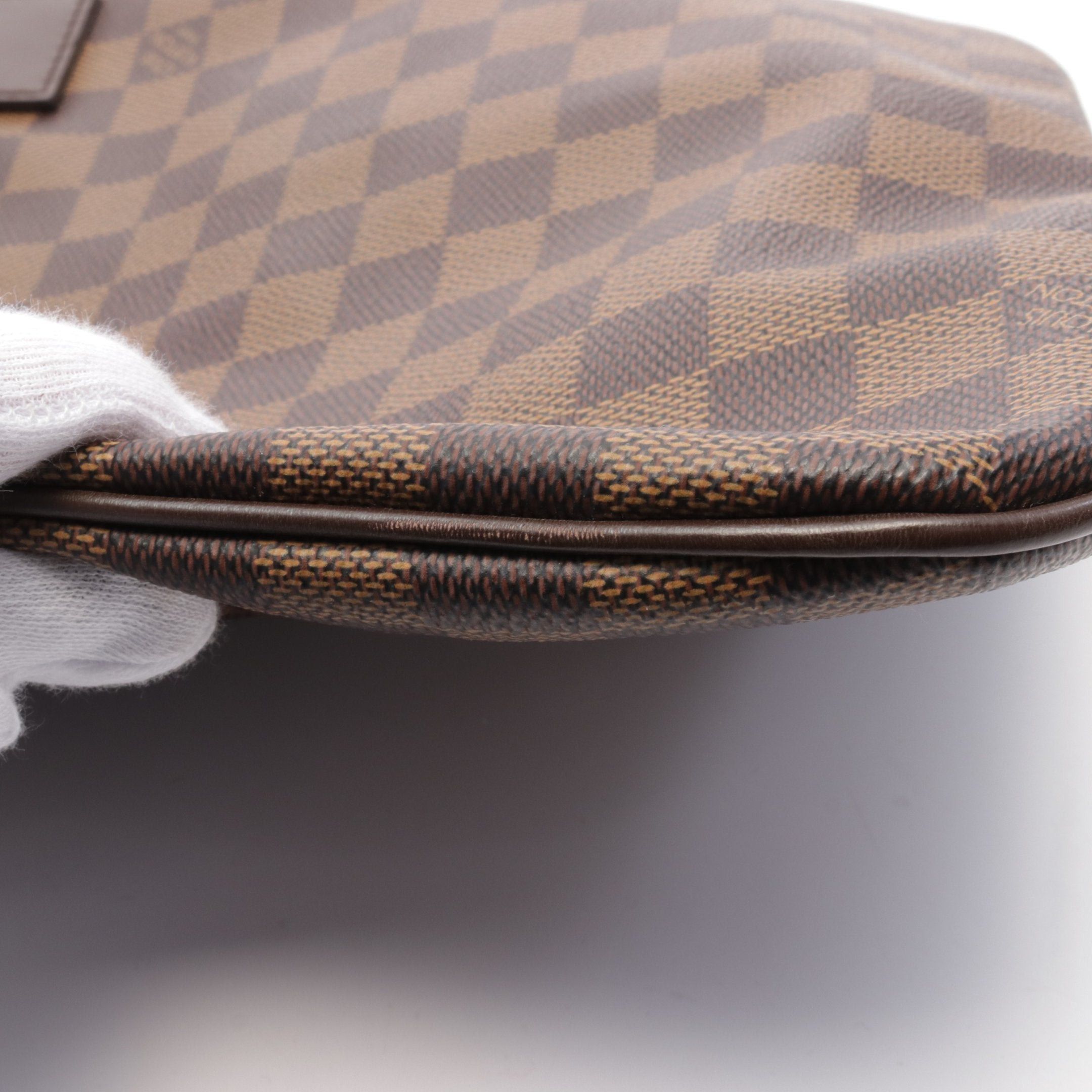 Louis Vuitton Louis Vuitton Pochette Bosforo Damier Ebene Shoulder Bag Leather Brown Size ONE SIZE - 6 Thumbnail