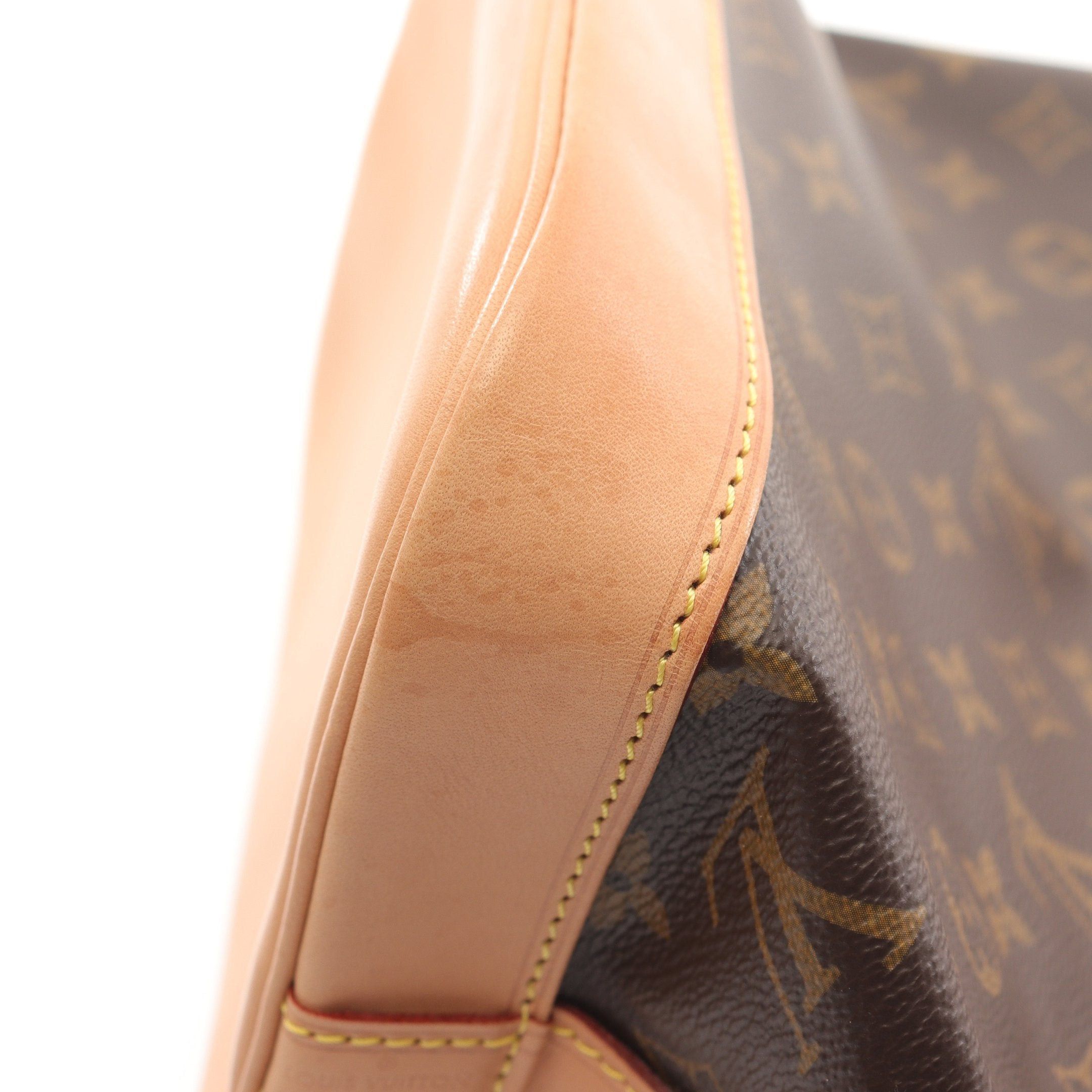 Louis Vuitton Louis Vuitton Peti Noe Monogram Shoulder Bag Leather Brown Size ONE SIZE - 7 Thumbnail