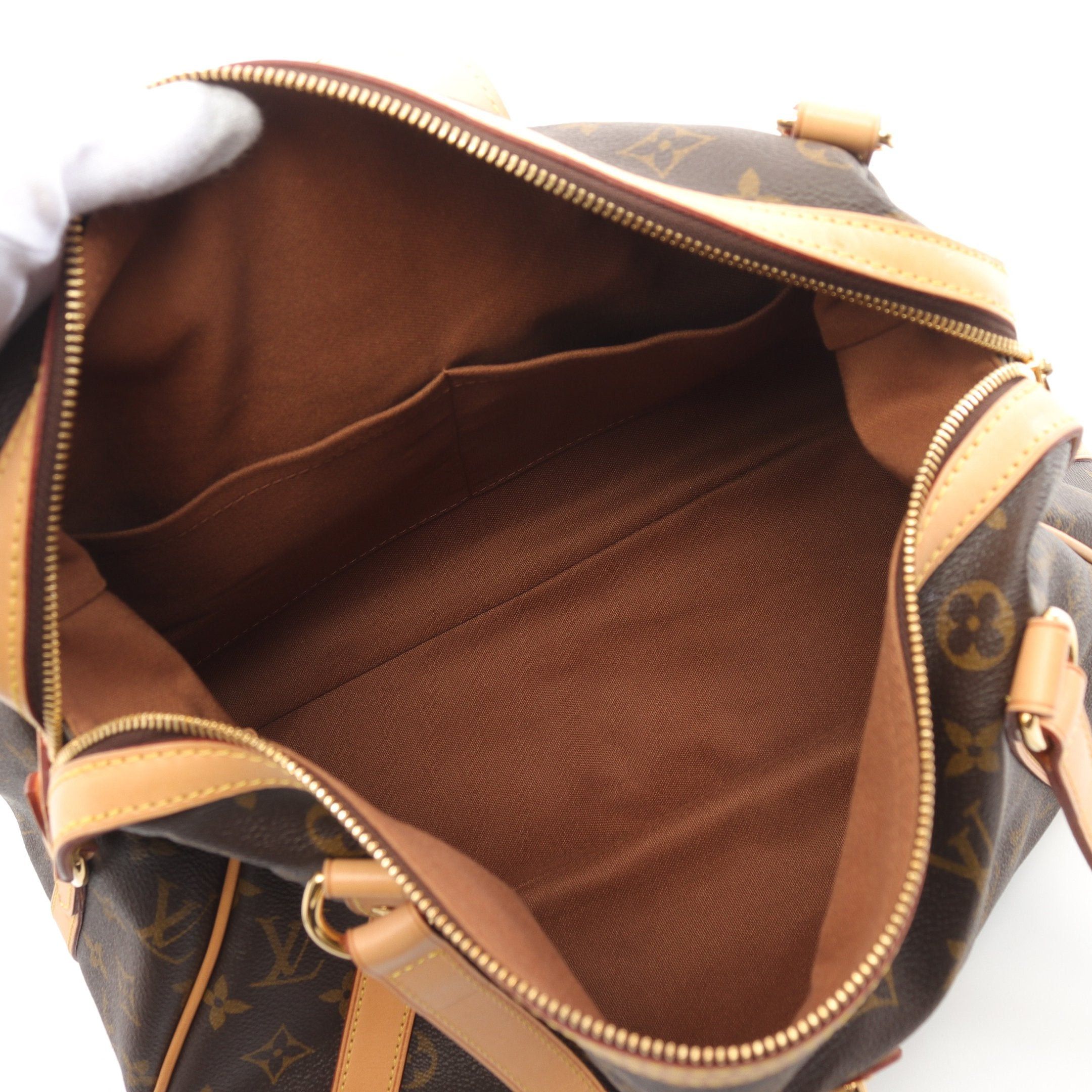 Louis Vuitton Louis Vuitton Stresa Pm Monogram Shoulder Bag Leather Brown Size ONE SIZE - 3 Thumbnail