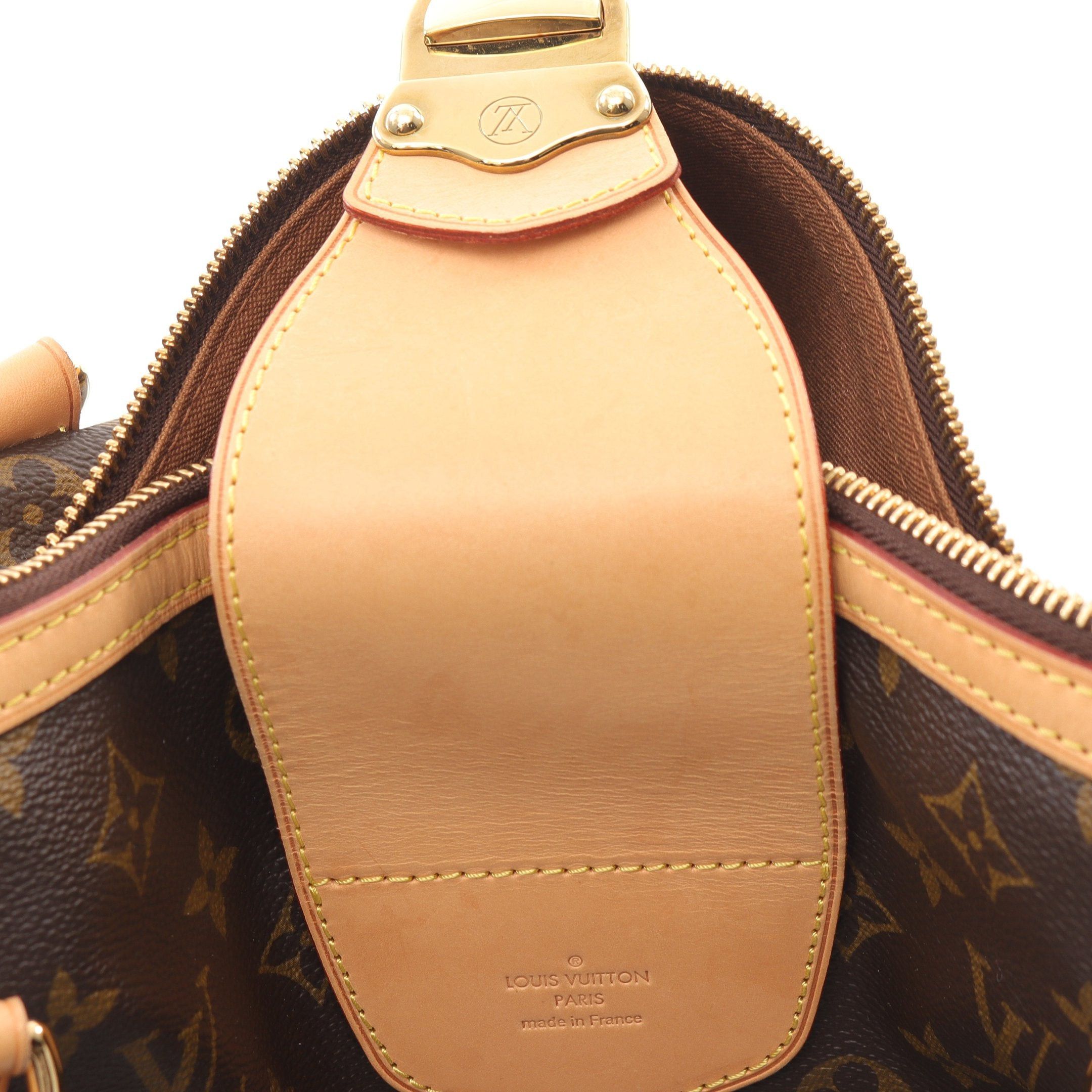 Louis Vuitton Louis Vuitton Stresa Pm Monogram Shoulder Bag Leather Brown Size ONE SIZE - 6 Thumbnail