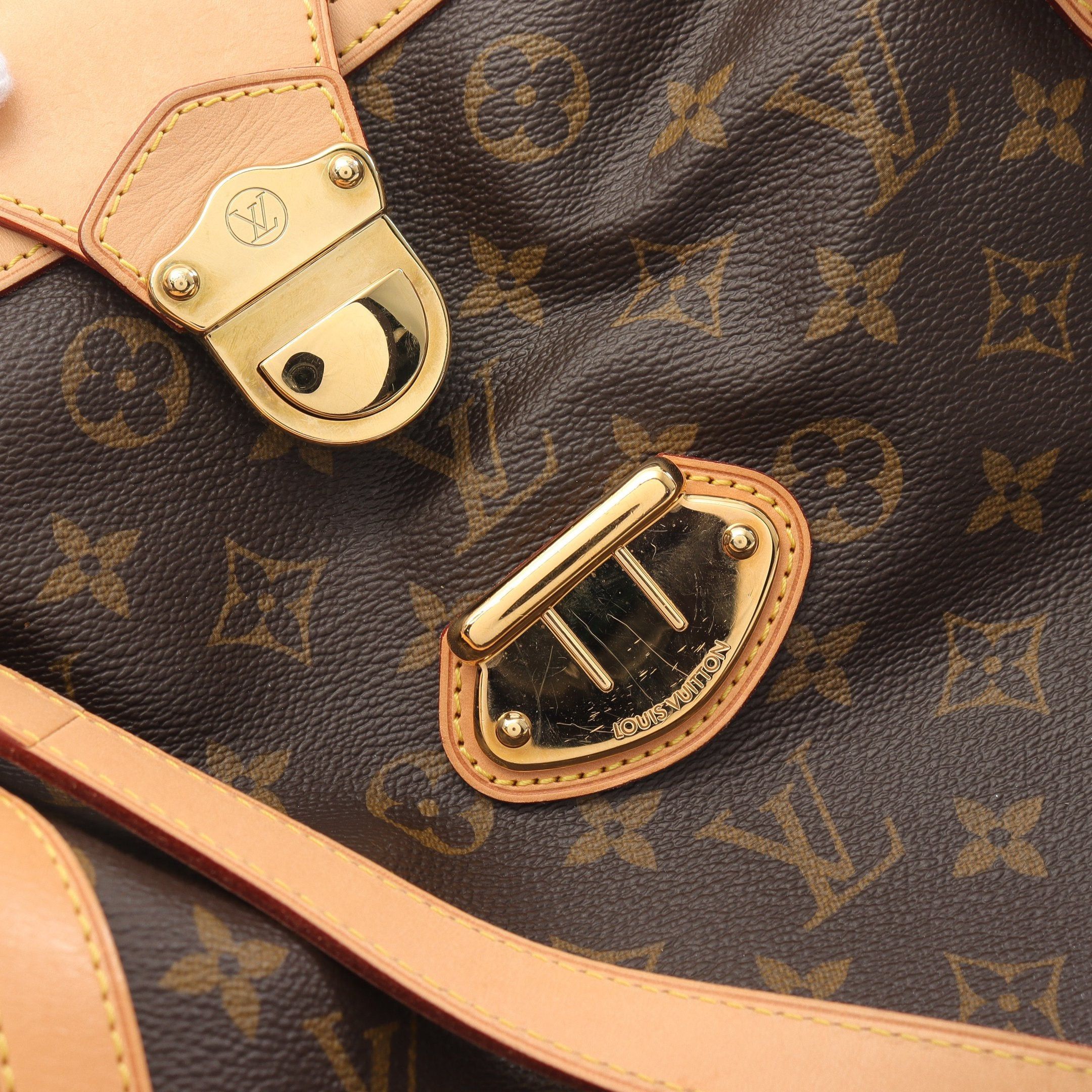 Louis Vuitton Louis Vuitton Stresa Pm Monogram Shoulder Bag Leather Brown Size ONE SIZE - 10 Thumbnail