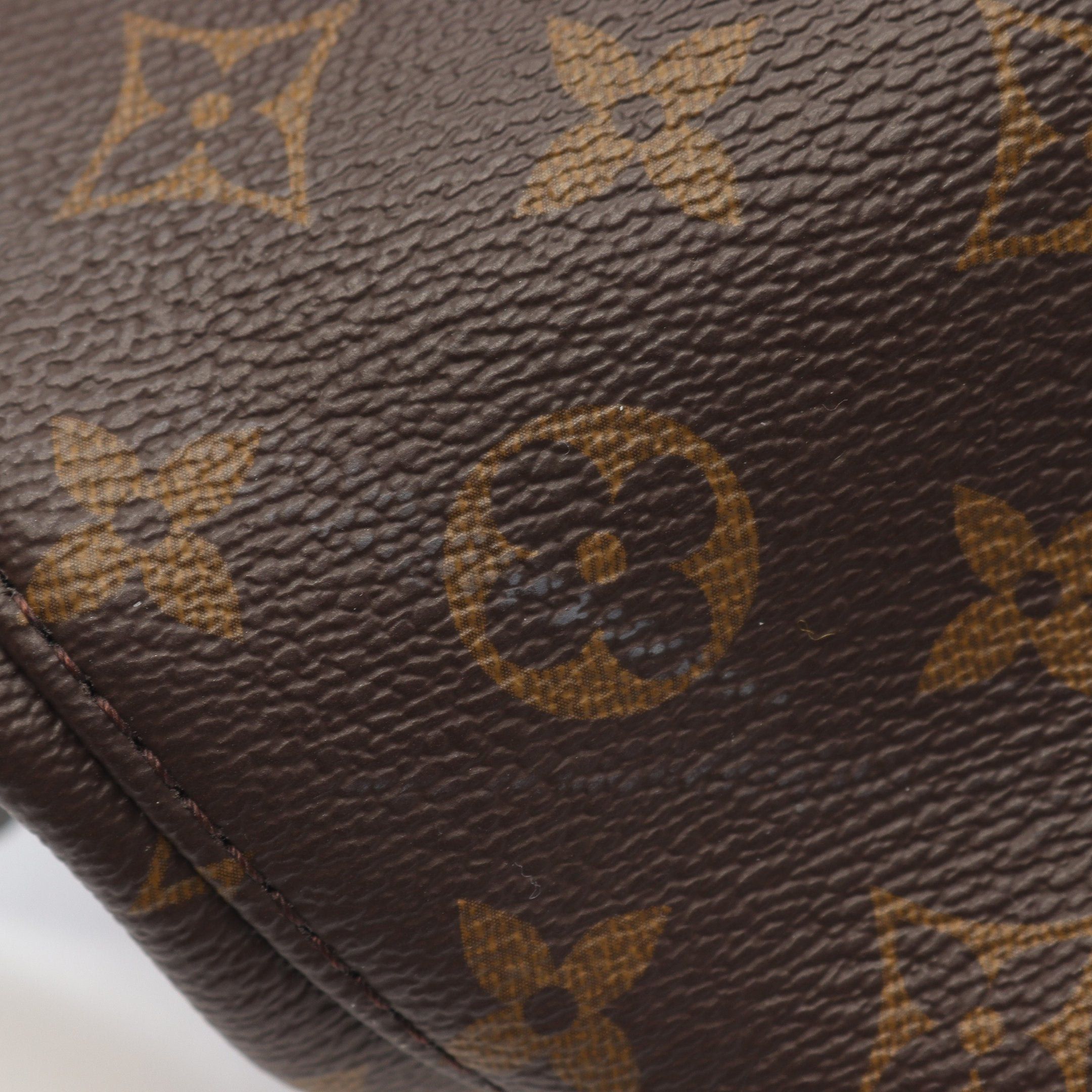 Louis Vuitton Louis Vuitton Montsouris Nm Pm Monogram Backpack Rucksack Leather Brown Black Size ONE SIZE - 9 Thumbnail