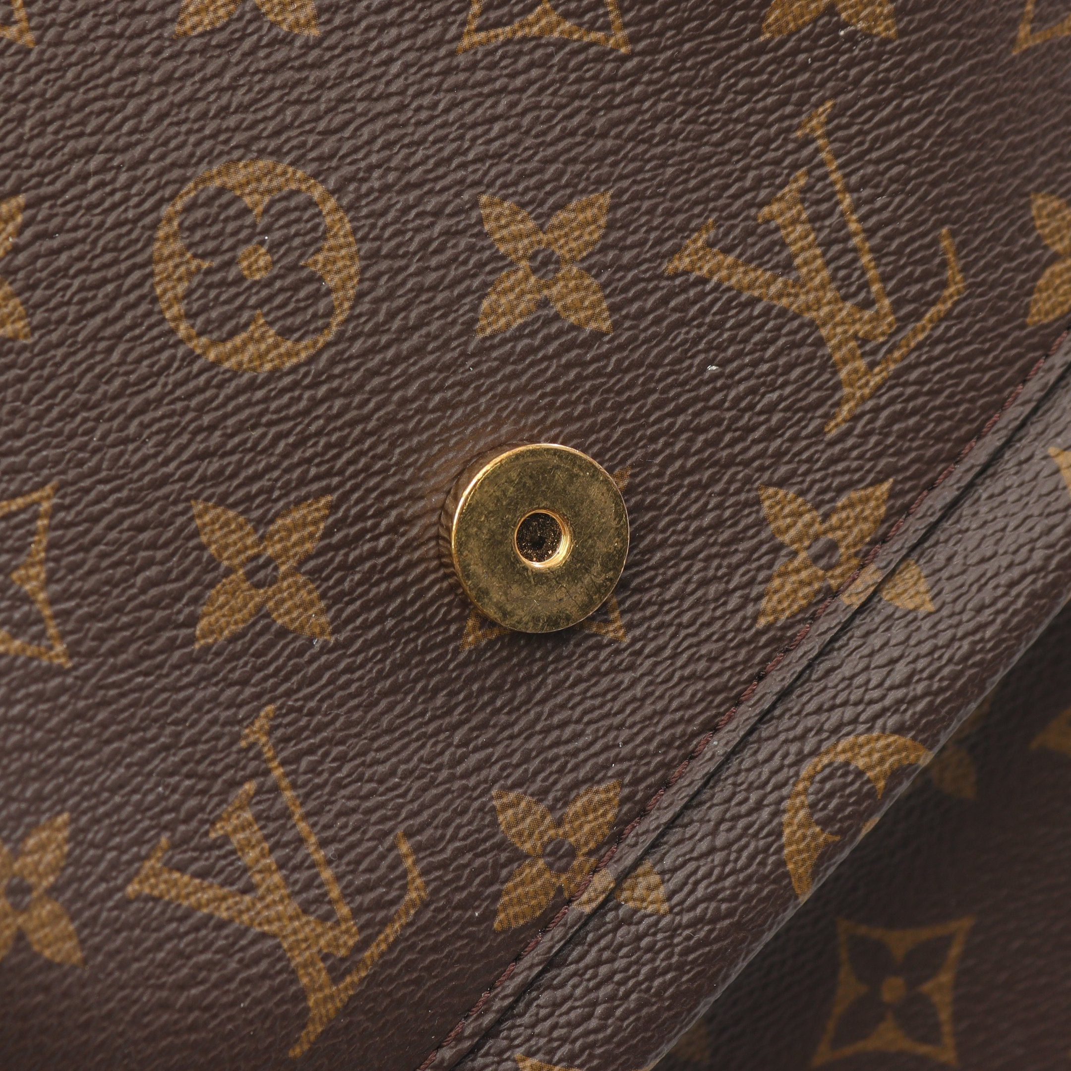Louis Vuitton Louis Vuitton Montsouris Nm Pm Monogram Backpack Rucksack Leather Brown Black Size ONE SIZE - 6 Thumbnail