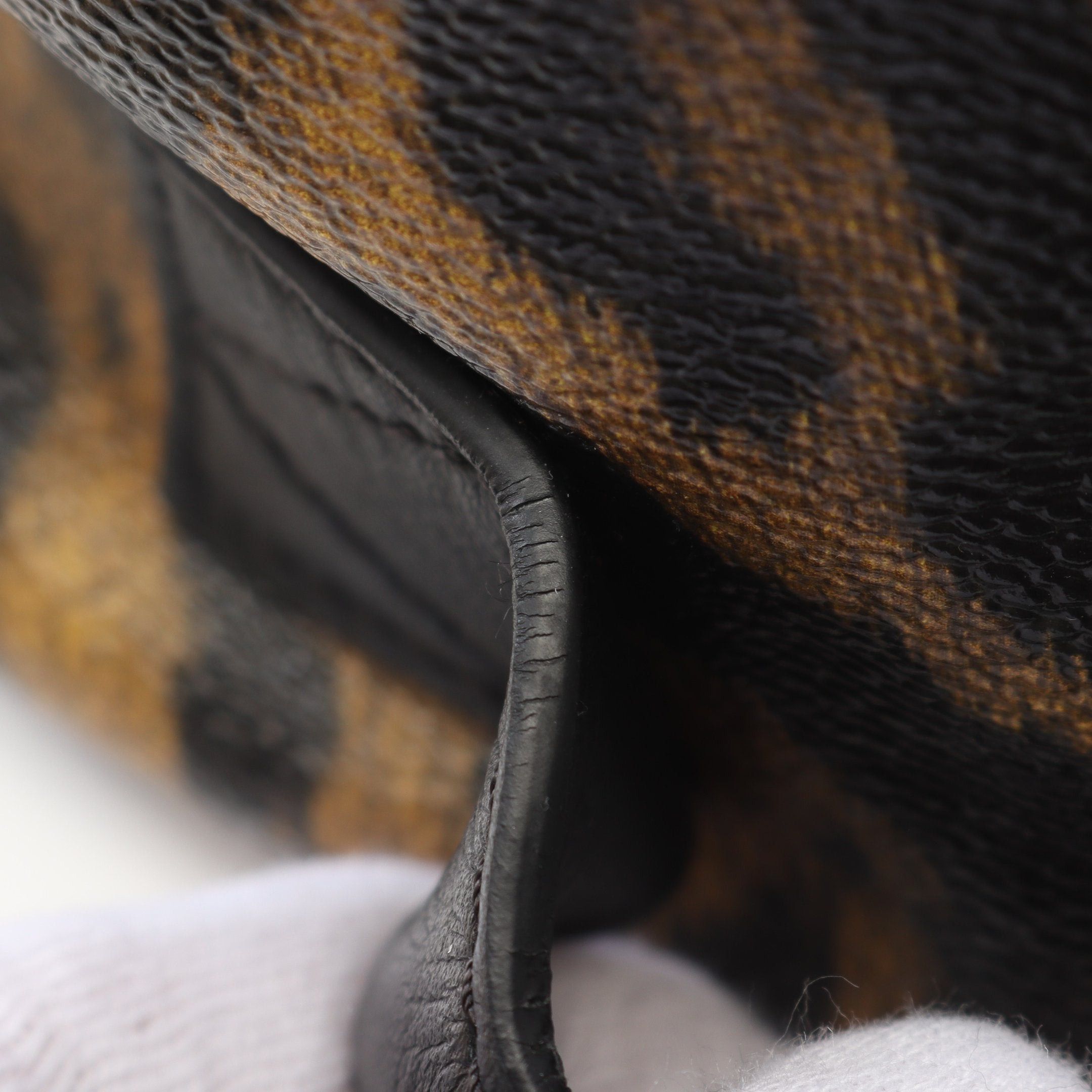 Louis Vuitton Louis Vuitton Palm Springs Pm Backpack Rucksack Leopard Leather Yellow Brown Black Size ONE SIZE - 7 Thumbnail