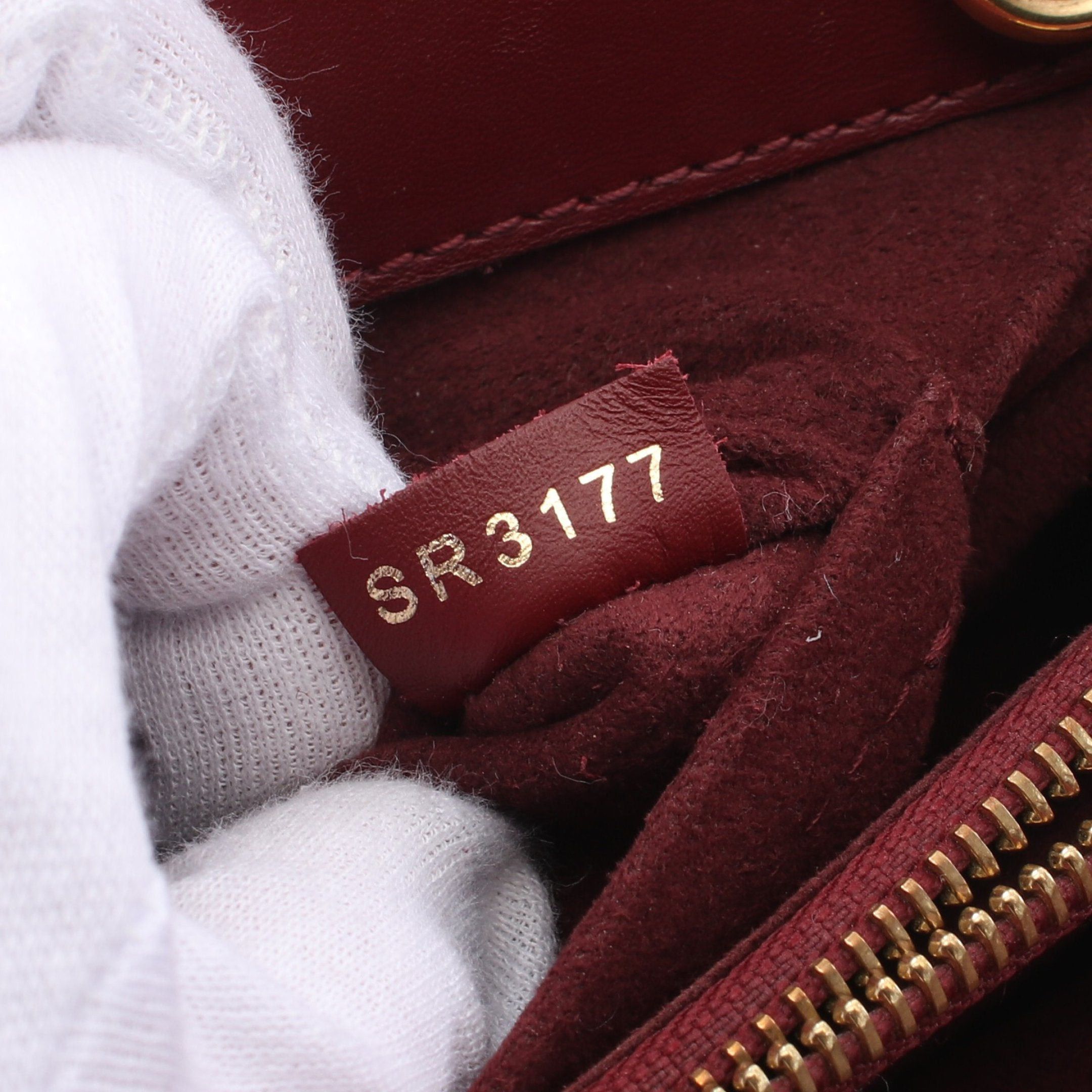 Louis Vuitton Louis Vuitton Venus Leysin Monogram Handbag Tote Bag Leather Brown Bordeaux Size ONE SIZE - 5 Thumbnail