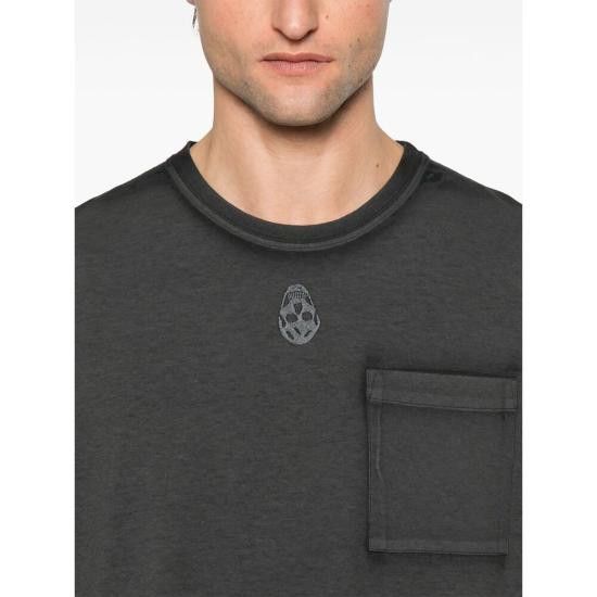 Tシャツ・カットソー ALEXANDER MCQUEEN Men T-shirt Black 815068QTAC6 0548 Alexander McQueen ALEXANDER MCQUEEN Men T-Shirts 815068