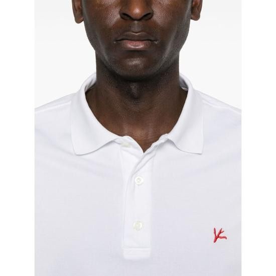 Isaia ISAIA Men Polo Shirts JP003 MCT371 000 WHITE Size US XXL / EU 58 / 5 - 4 Thumbnail