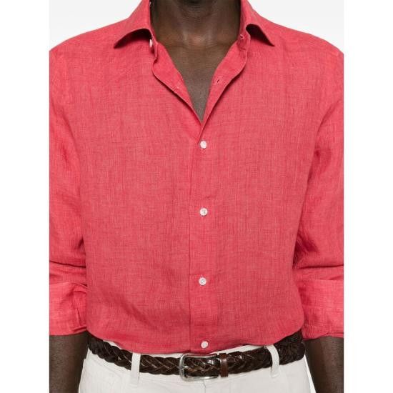 Isaia ISAIA Men Long Tops C5310 MC10TC 01 RED Size US M / EU 48-50 / 2 - 3 Thumbnail