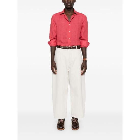 Isaia ISAIA Men Long Tops C5310 MC10TC 01 RED Size US M / EU 48-50 / 2 - 2 Thumbnail