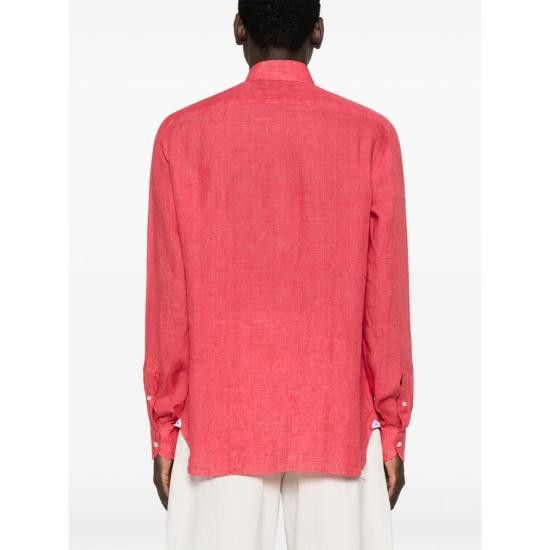 Isaia ISAIA Men Long Tops C5310 MC10TC 01 RED Size US M / EU 48-50 / 2 - 5 Thumbnail