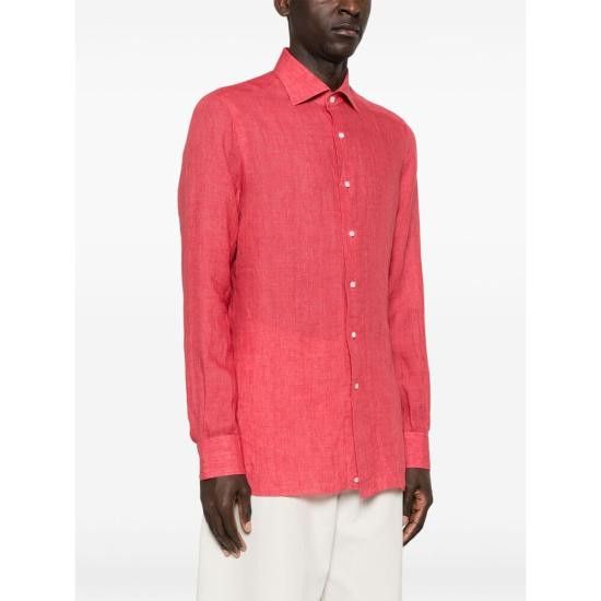 Isaia ISAIA Men Long Tops C5310 MC10TC 01 RED Size US M / EU 48-50 / 2 - 4 Thumbnail