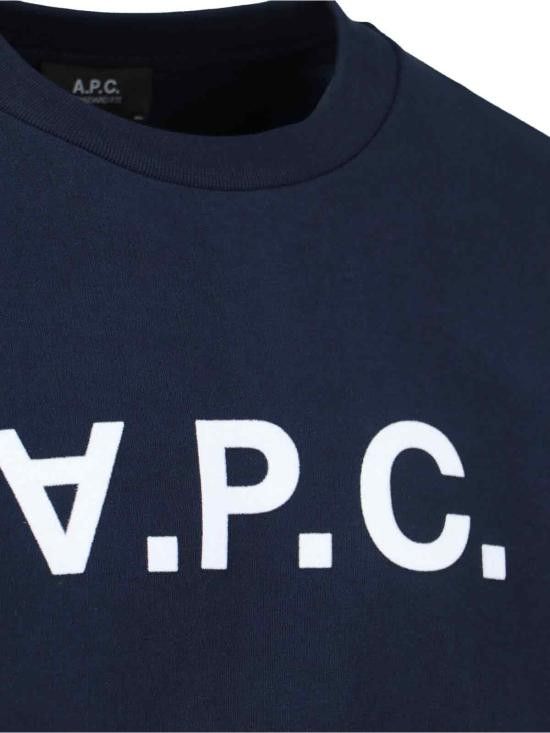 A.P.C. A.P.C. Men Hoodies COHBN M27907 TIQ Blue Size US S / EU 44-46 / 1 - 3 Thumbnail