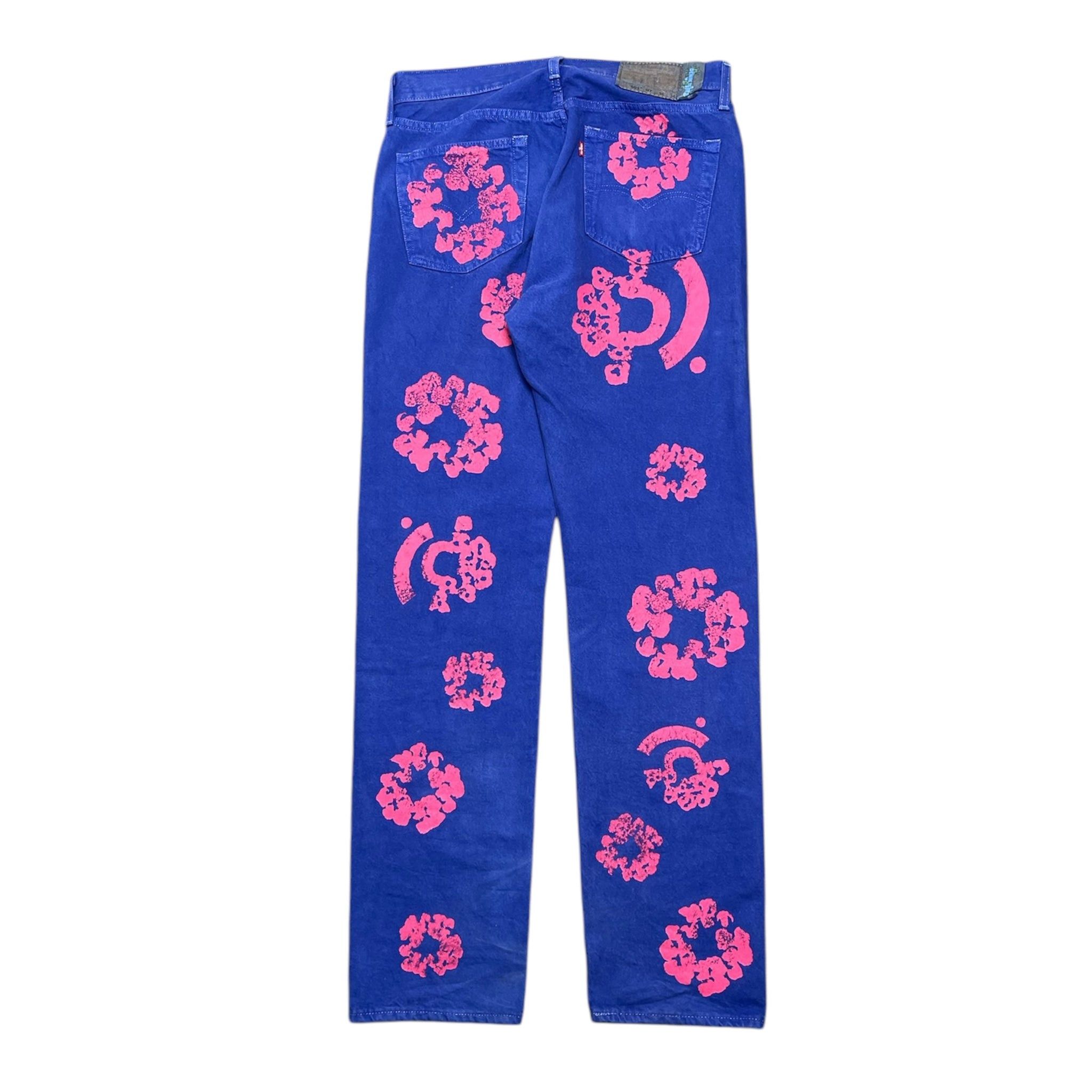 Denim Tears The Cotton Wreath Sweatshirt Pink Men's - FW23 - US