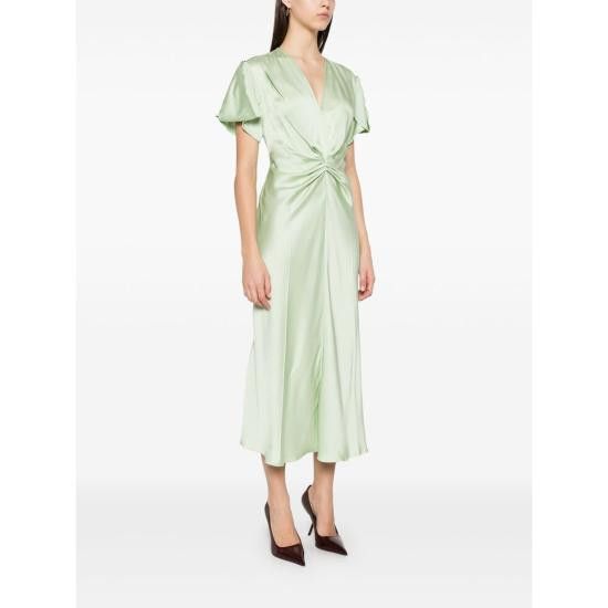 VICTORIA BECKHAM Women Dresses 1125WDR005195D JADE GREEN
