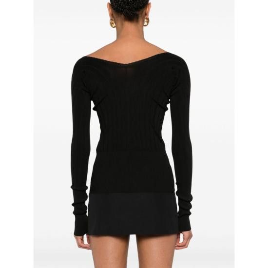Jacquemus JACQUEMUS Women Jackets 241KN357 2358 990 BLACK Size M / US 6-8 / IT 42-44 - 5 Thumbnail