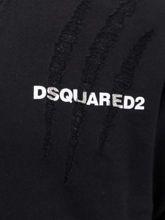 Dsquared2 DSQUARED2 Men Hoodies S74GU0804S25551 900 Black Size US XXL / EU 58 / 5 - 3 Thumbnail
