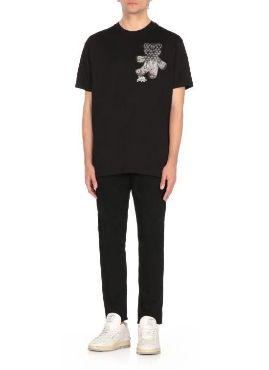 Philipp Plein PHILIPP PLEIN Men T-Shirts SAECMTK8090 PJY002N0201 Black Size US XXL / EU 58 / 5 - 3 Thumbnail