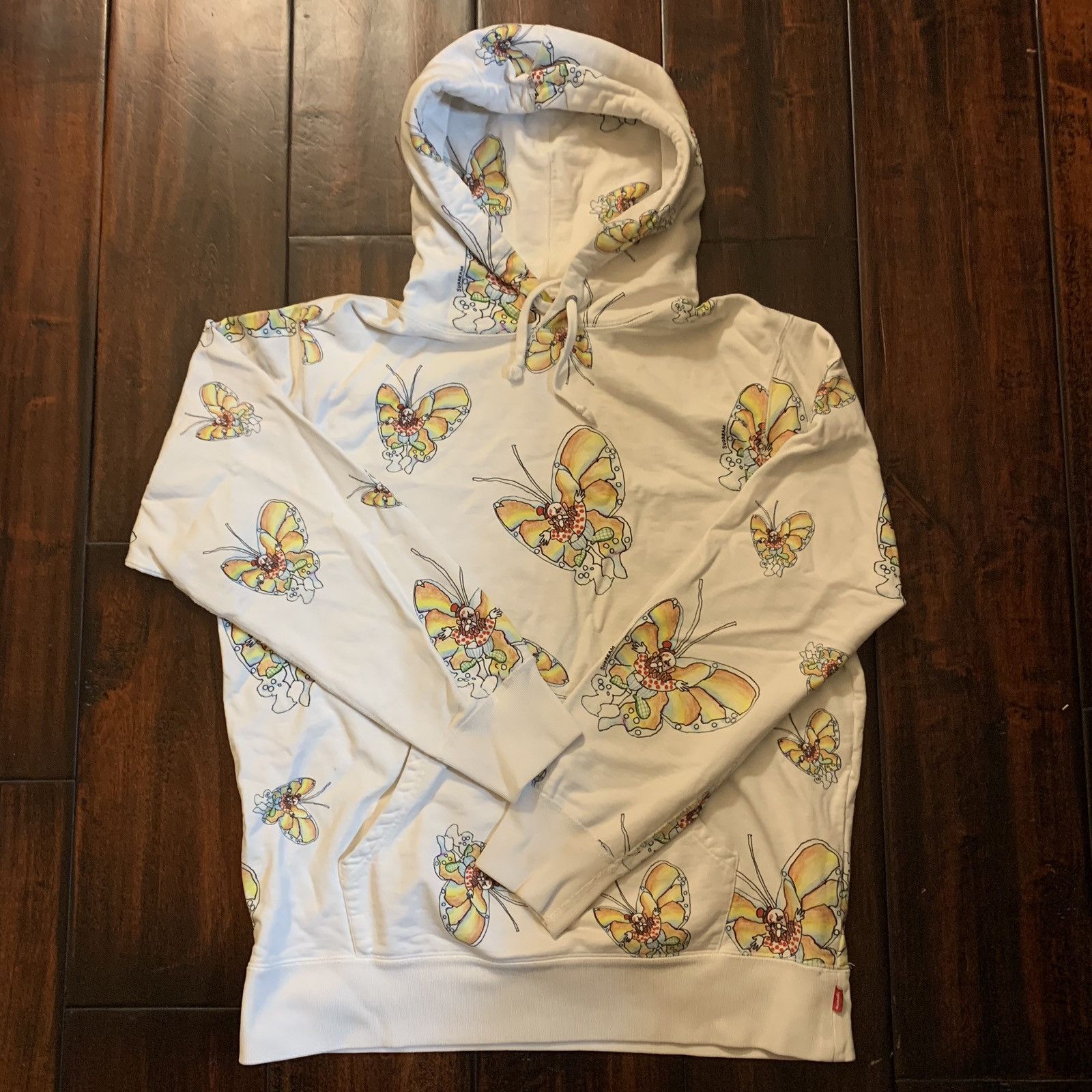 Supreme SUPREME GONZ BUTTERFLY HOODIE SIZE LARGE | Grailed