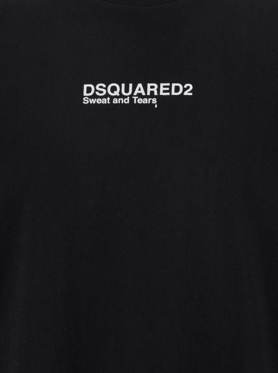 Dsquared2 DSQUARED2 Men Tops S74GD0946D20020900 Black Size US XXL / EU 58 / 5 - 3 Thumbnail