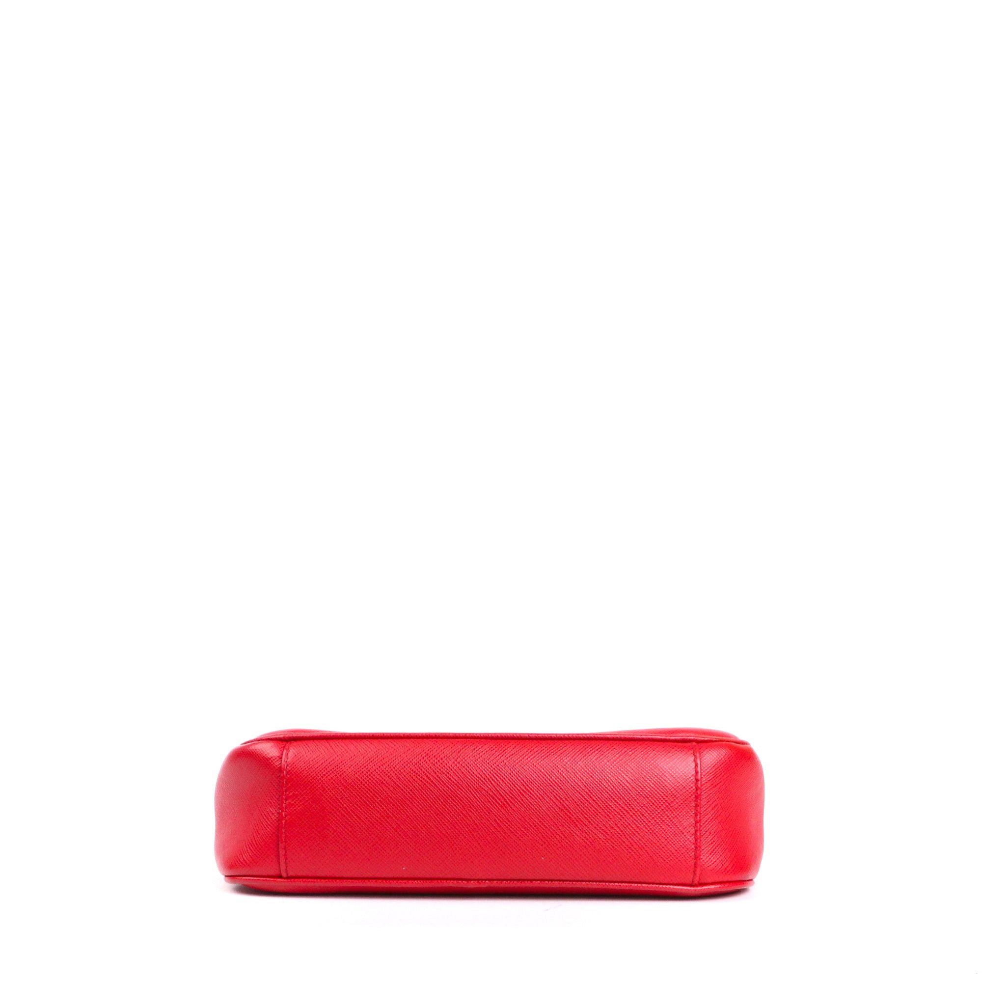 Prada PRADA - Re-Edition 2005 shoulder bag in red saffiano leather Size ONE SIZE - 4 Thumbnail