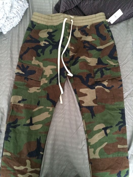 Pacsun Camo Zip Pants Grailed
