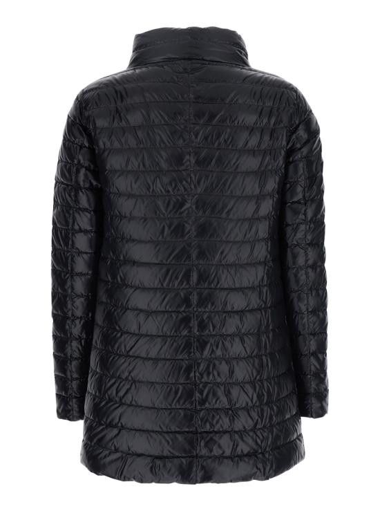 Herno HERNO Women Bubble Jackets PI1234D12017Z9394 Black Size S / US 4 / IT 40 - 2 Thumbnail
