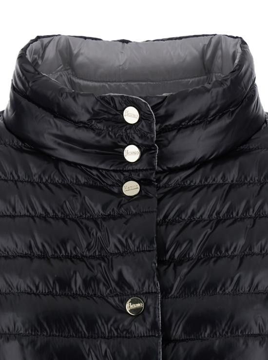 Herno HERNO Women Bubble Jackets PI1234D12017Z9394 Black Size S / US 4 / IT 40 - 3 Thumbnail