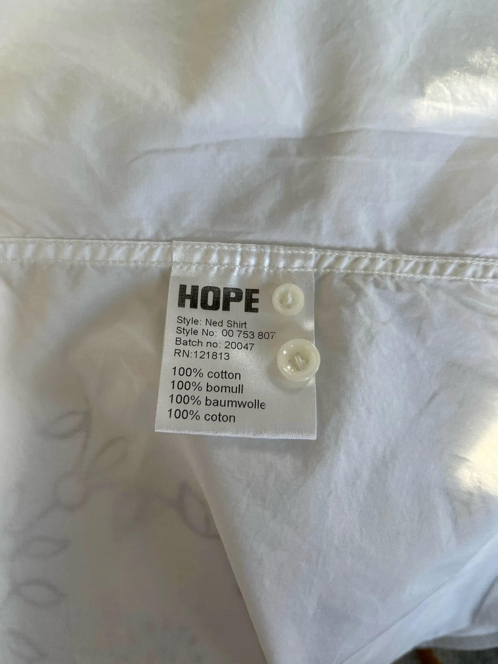 Hope Hope Ned shirt Shirt Size US S / EU 44-46 / 1 - 3 Thumbnail