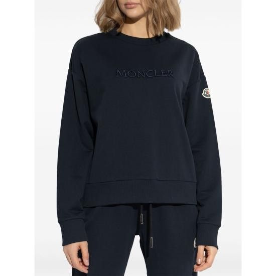 Moncler MONCLER Women Tops 89A1K 8G000 16 778 BLUE Size XS / US 0-2 / IT 36-38 - 4 Thumbnail