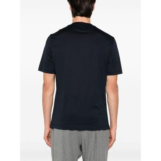 Brunello Cucinelli BRUNELLO CUCINELLI Men T-Shirts MD8211308 C4425 BLUE Size US M / EU 48-50 / 2 - 3 Thumbnail