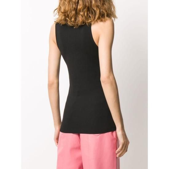 Patou PATOU Women Tops JE0159994 999B BLACK Size S / US 4 / IT 40 - 4 Thumbnail