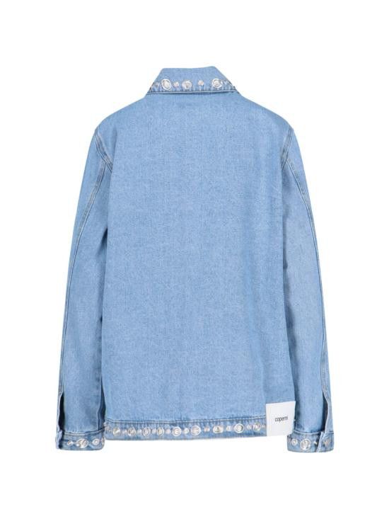 Coperni COPERNI Women Jackets COPBL27STF2008 BLU Blue Size M / US 6-8 / IT 42-44 - 2 Thumbnail