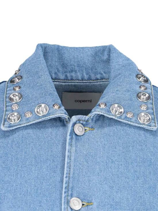 Coperni COPERNI Women Jackets COPBL27STF2008 BLU Blue Size S / US 4 / IT 40 - 3 Thumbnail