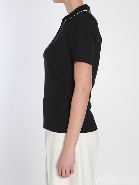 Moncler MONCLER Women Polo Shirts 8A00004 BLACK Size XS / US 0-2 / IT 36-38 - 3 Thumbnail