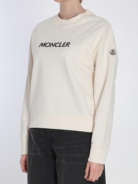 Moncler MONCLER Women Sweater 8G00016 WHITE Size XS / US 0-2 / IT 36-38 - 2 Thumbnail