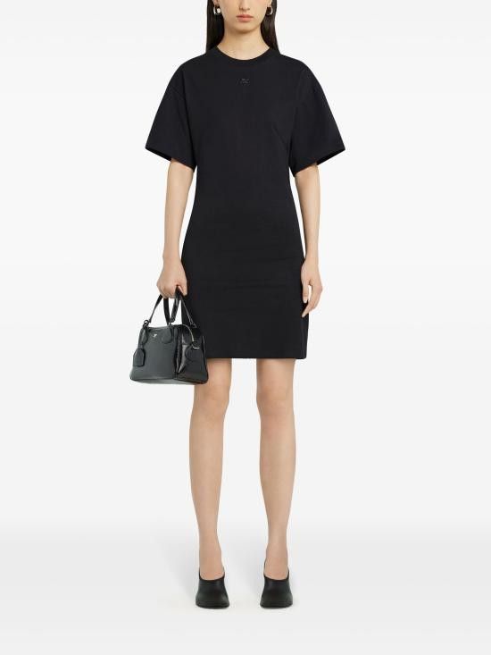 Courreges COURREGES Women Mid Skirts 125JRO537JS0107 9999 BLACK Size M / US 6-8 / IT 42-44 - 2 Thumbnail