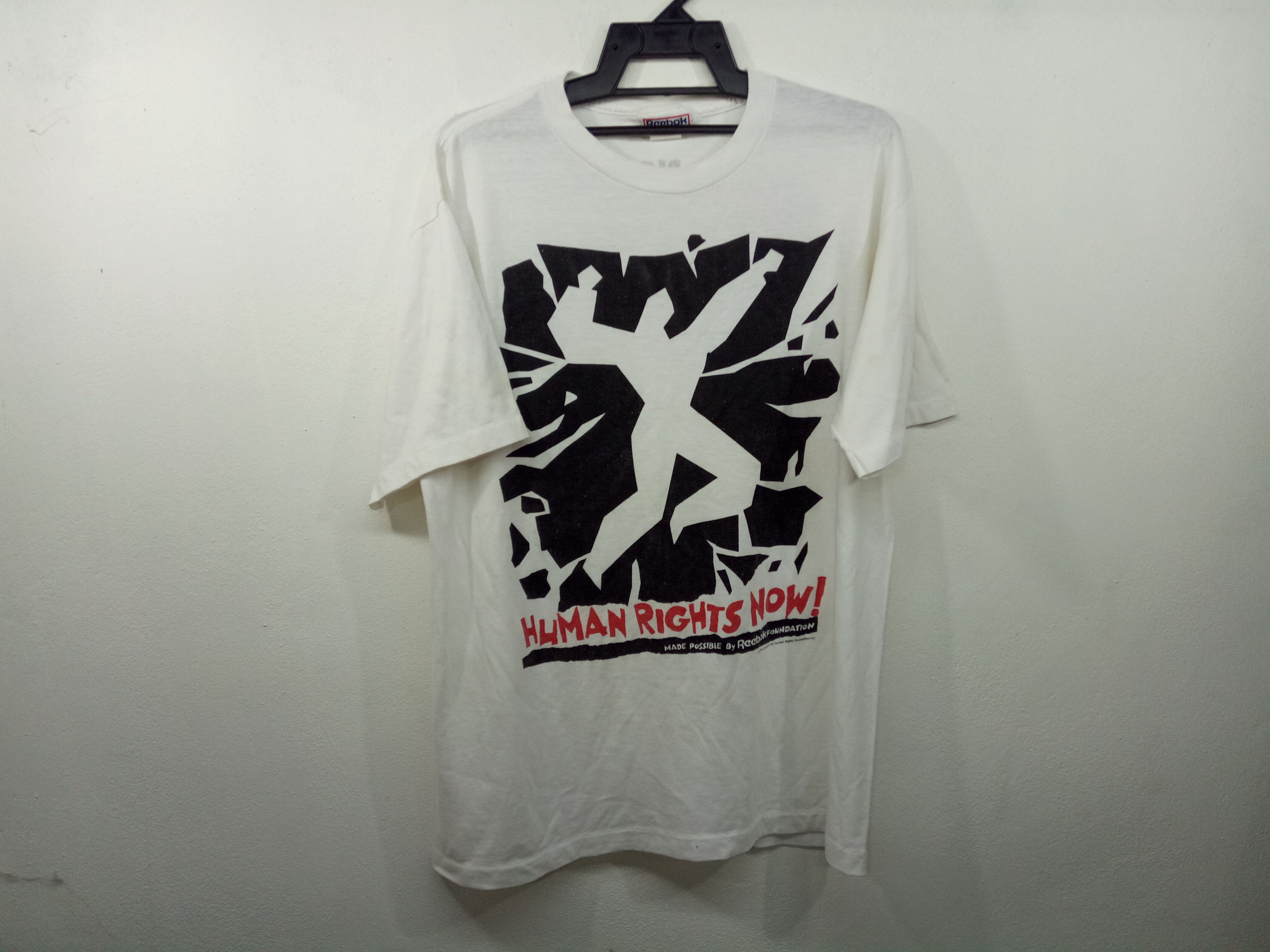 Band Tees × Reebok Vintage !! Reebok World Tour 1988 Concert For 